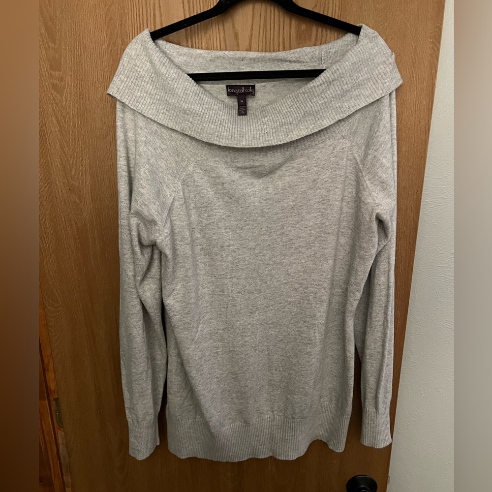 LTS off the shoulder sweater